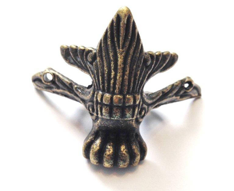 

Ножка для шкатулок бронза 45х45 мм