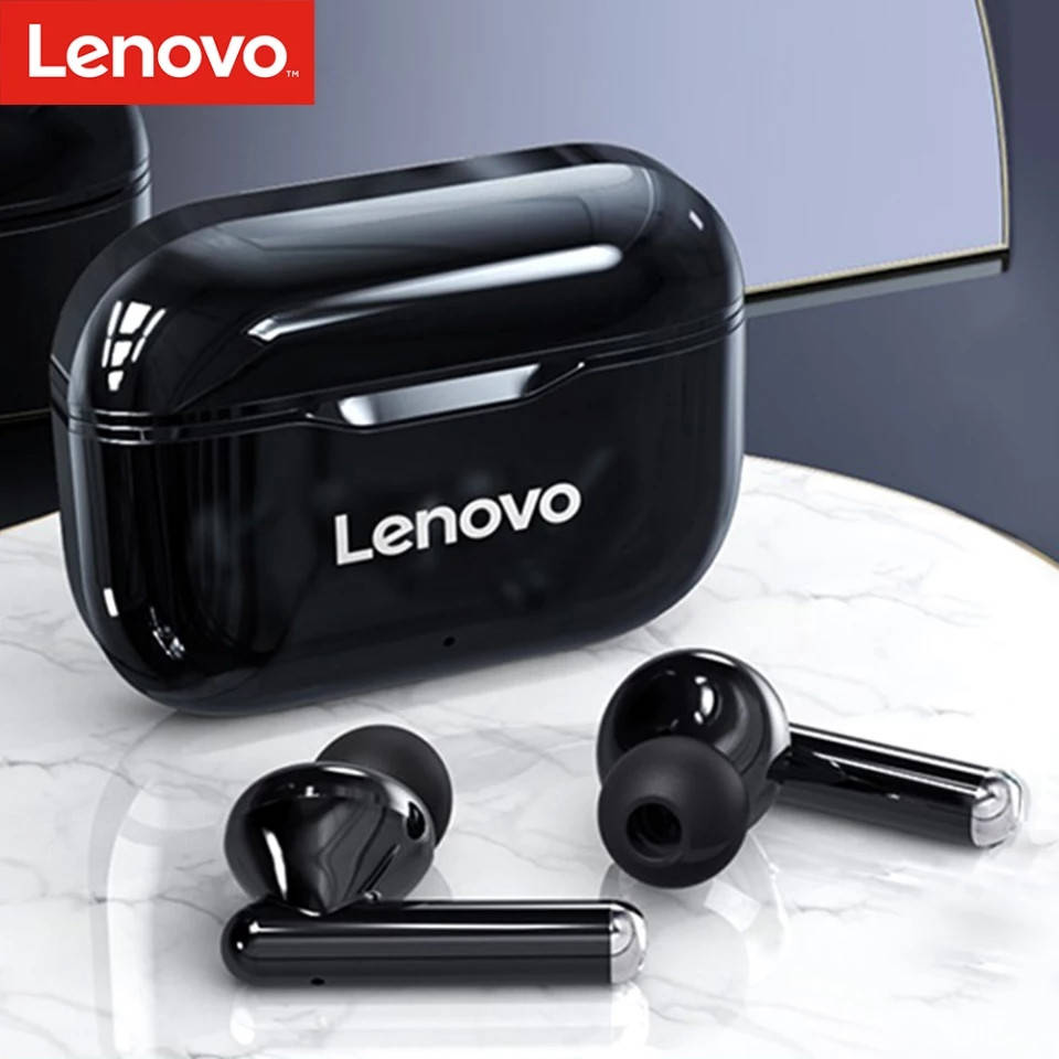 

Оригинальные наушники Lenovo LP1 TWS Livepods,чёрные, Черный