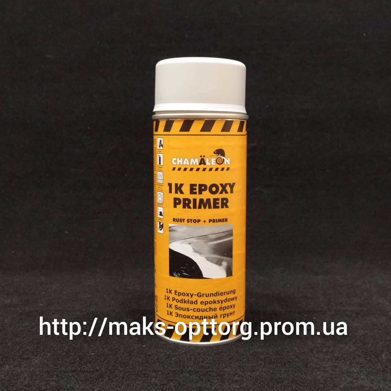 

Эпоксидный грунт Chamaleon 1K Epoxy Primer 603, 400 мл аэрозоль, Серый