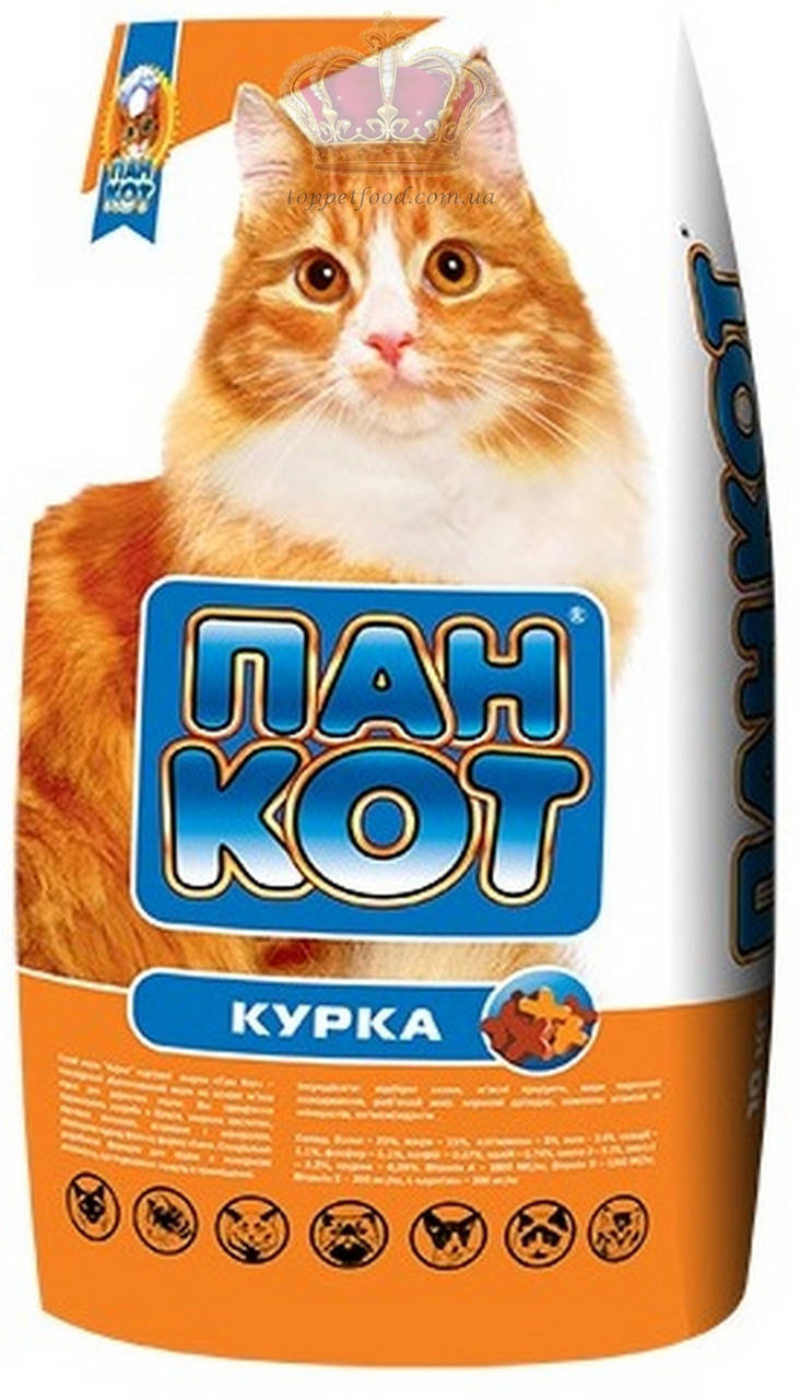

Пан Кот КУРИЦА 10кг Сухой корм для взрослых кошек