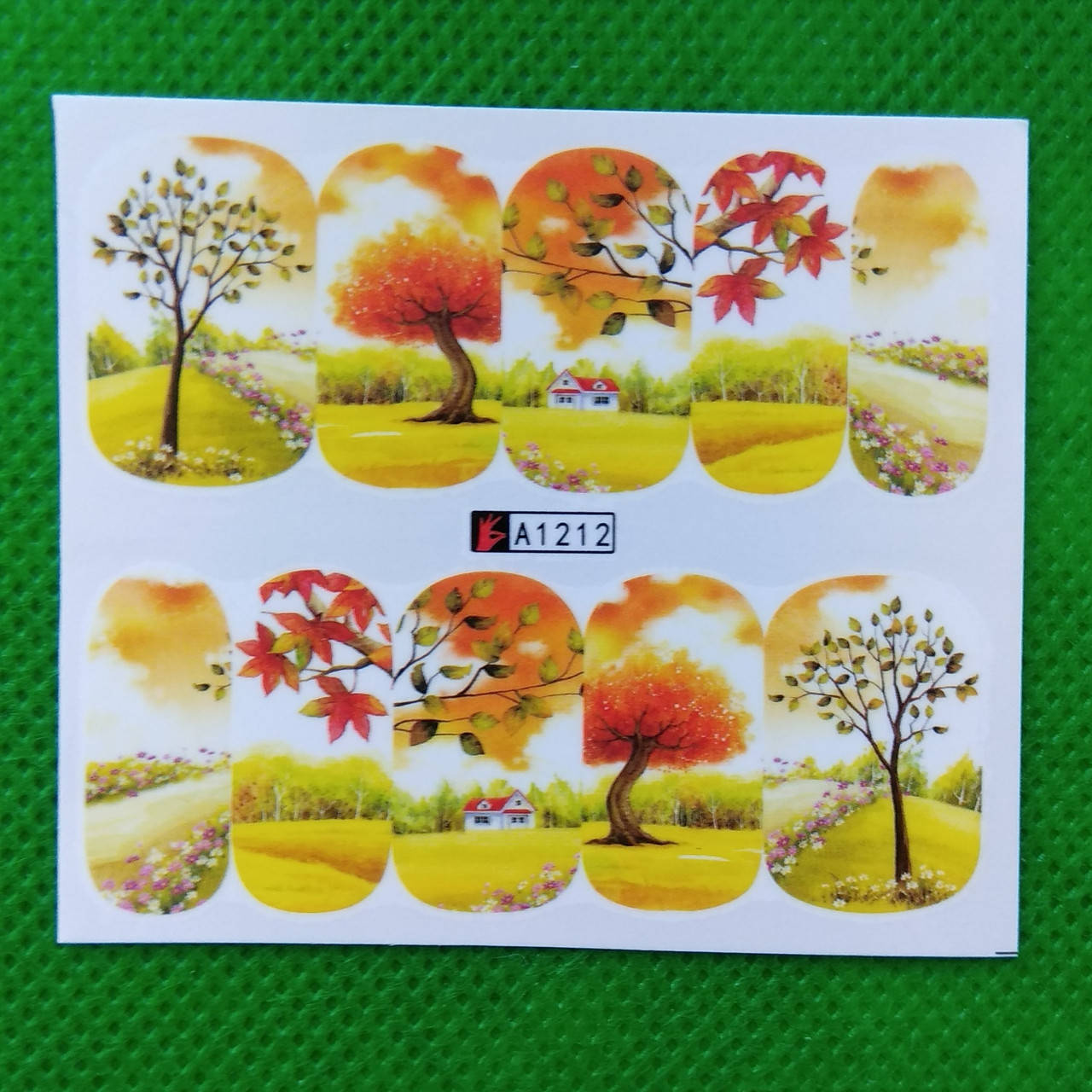 

Слайдеры для маникюра Осень 1212