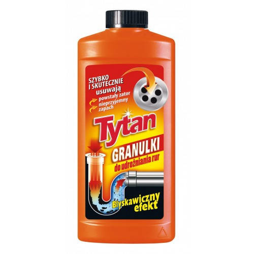 

Гранулы для очищения труб Tytan 250 гр.