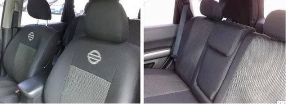 

Чехлы на сидения для Nissan Almera classic B10 подголовники 2006-
