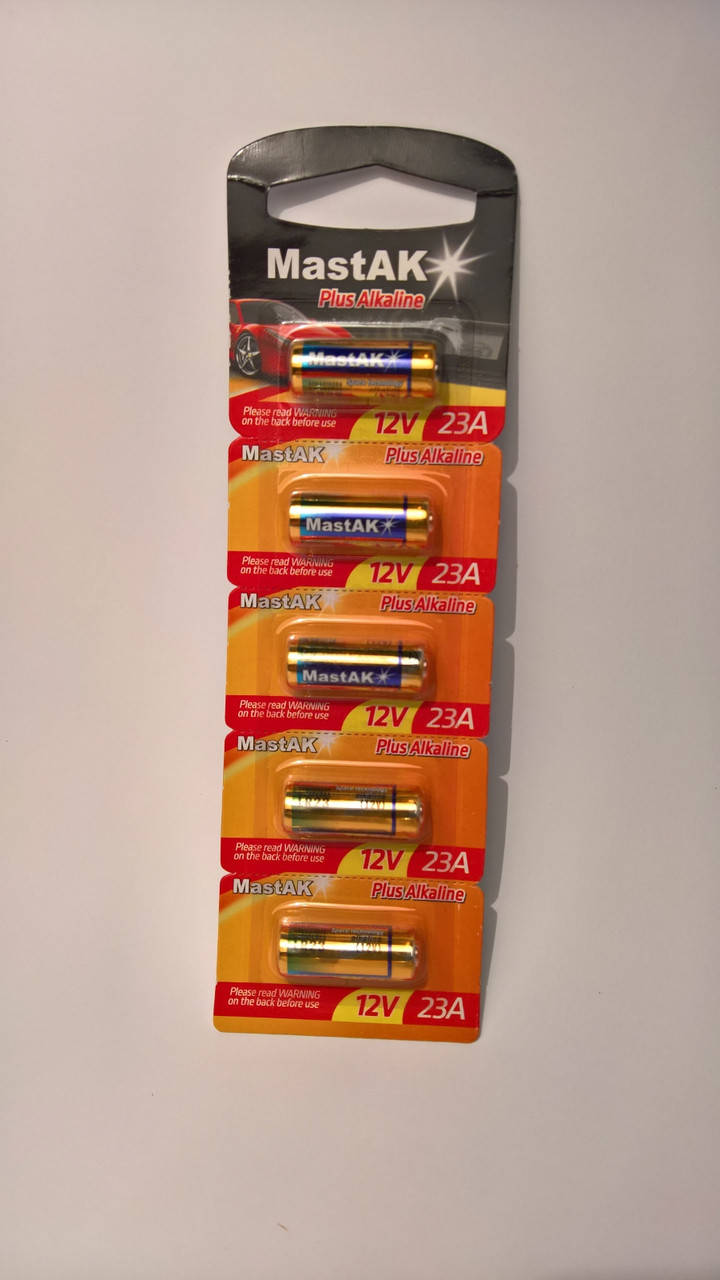 

Батарейка MastAK Plus Alkaline 12V 23A (LR23A)
