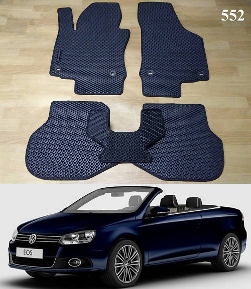 

Коврики ЕВА в салон Volkswagen Eos '06-15, Черный