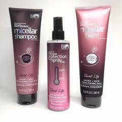 

Набор для ухода за волосами Bio World Secret Life «Укрепление» шампунь, бальзам и спрей-термозащита