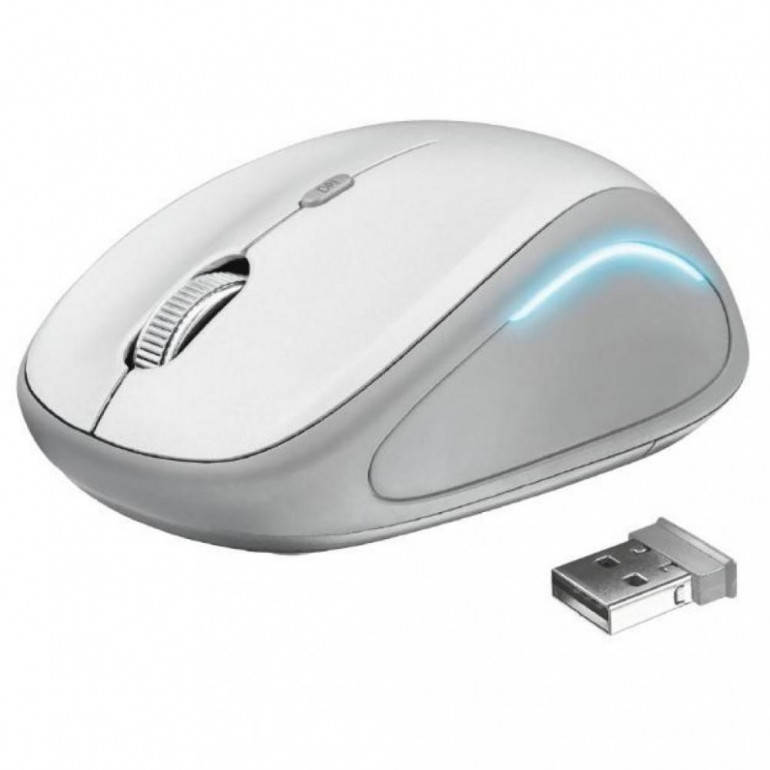

Компьютерная мышь Trust Yvi FX Wireless White, Белый