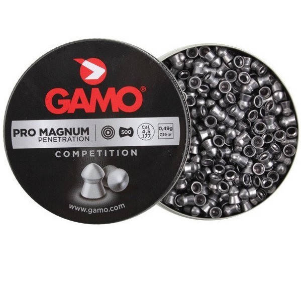 

Пули GAMO Pro Magnum 250 шт. кал. 4.5, 0.49 гр.