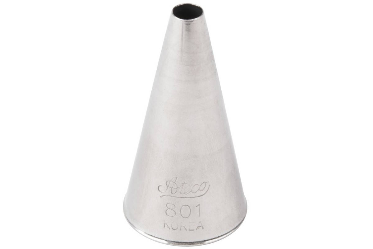 

Насадка кондитерська № 801 кругла 5 мм, Ateco