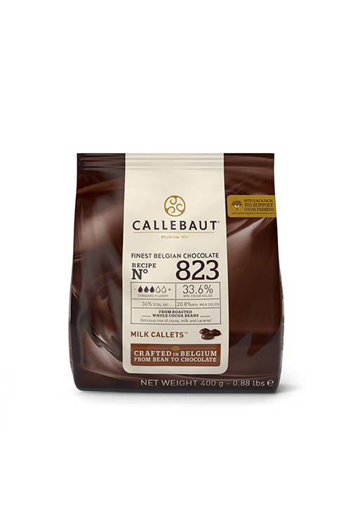 

CALLEBAUT Молочный шоколад №823 0.4 кг