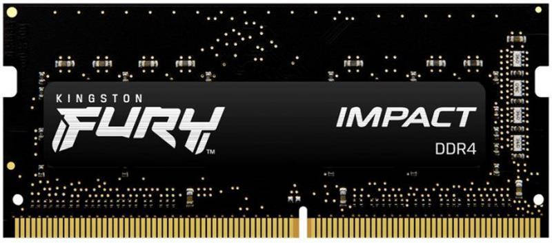 

Модуль памяти SO-DIMM 16GB/3200 DDR4 Kingston Fury Impact (KF432S20IB/16)