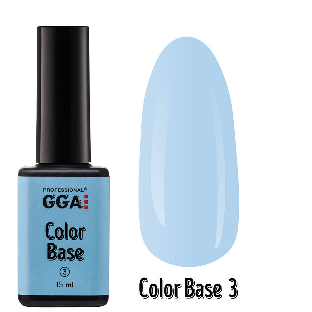 

Color Base Цветная база GGA Professional № 3 (15 мл)