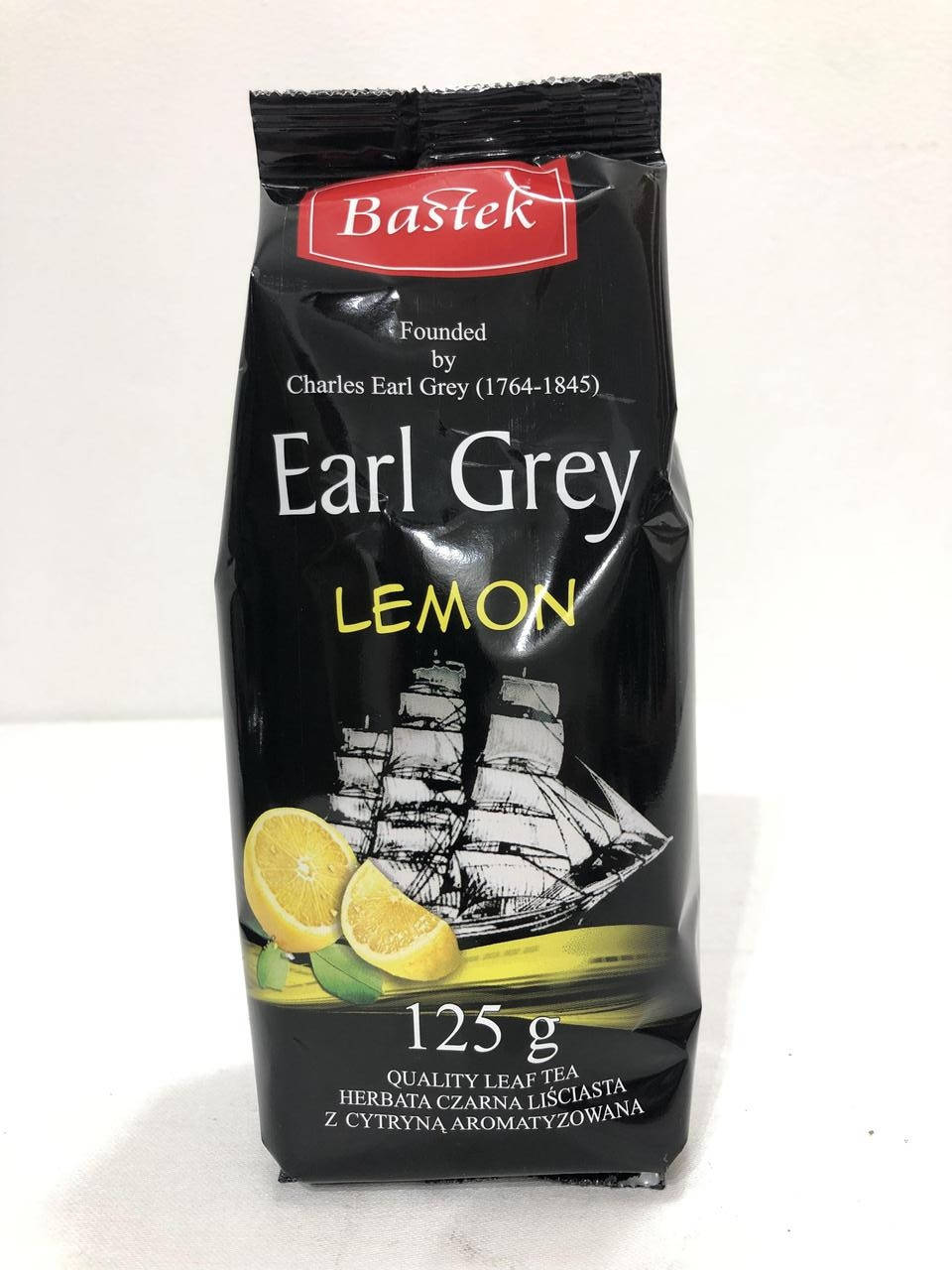 

Чай чорний розсипний Bastek Earl Grey з лимоном 125гр