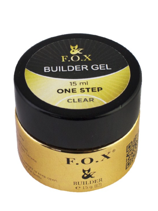 

Гель моделирующий однофазный F.O.X Builder Gel Clear One Step 50 мл