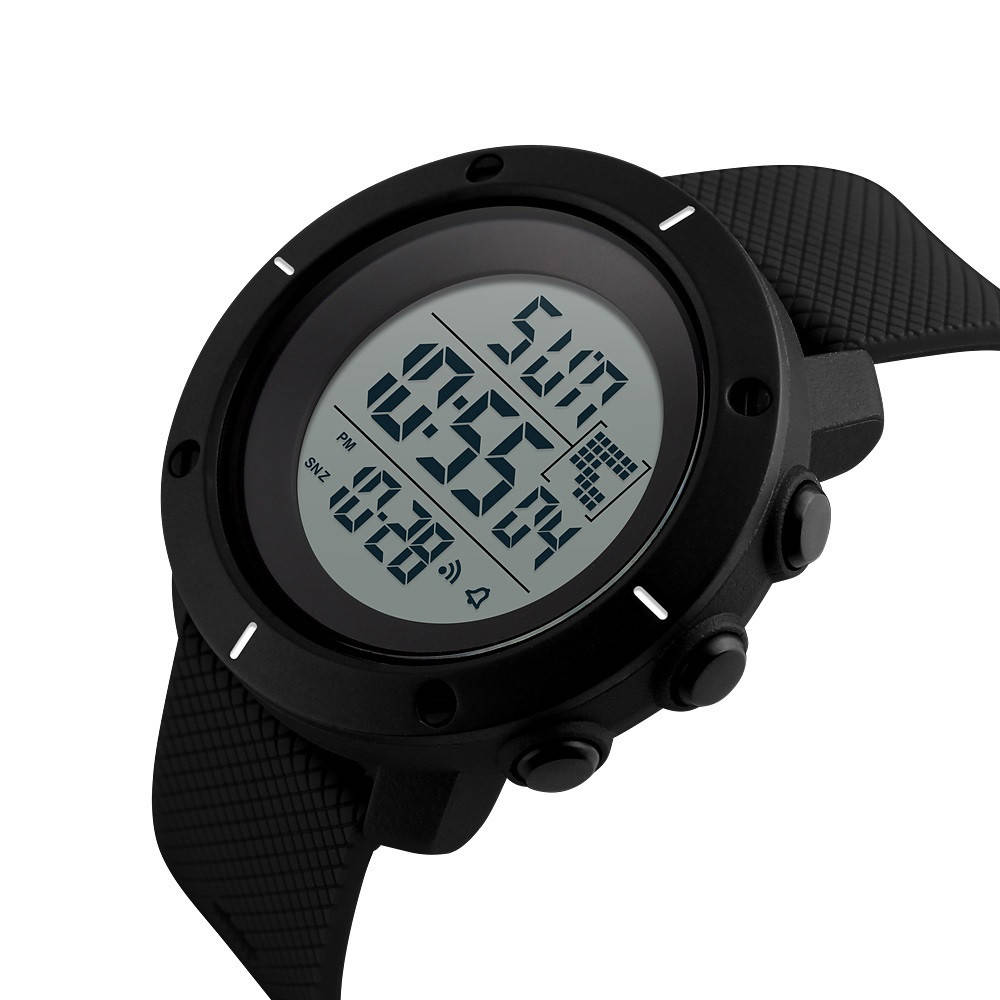 

Спортивные мужские часы Skmei 1213 Dekker черные