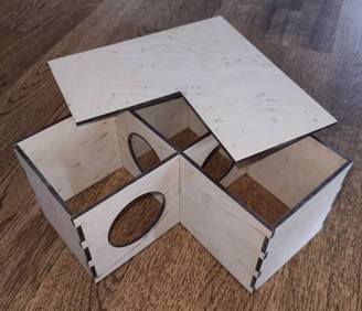 

Домик для хомяка 200х200х100мм tty-fz00007