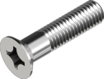 

DIN 965 Винт М3х10 потайная голова ЦБ крестообразный шлиц PH