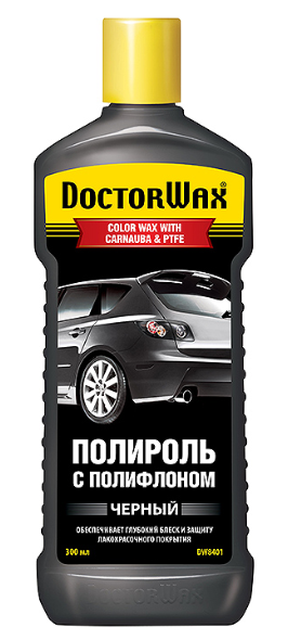 

Полироль для авто черная Doctor Wax DW8401