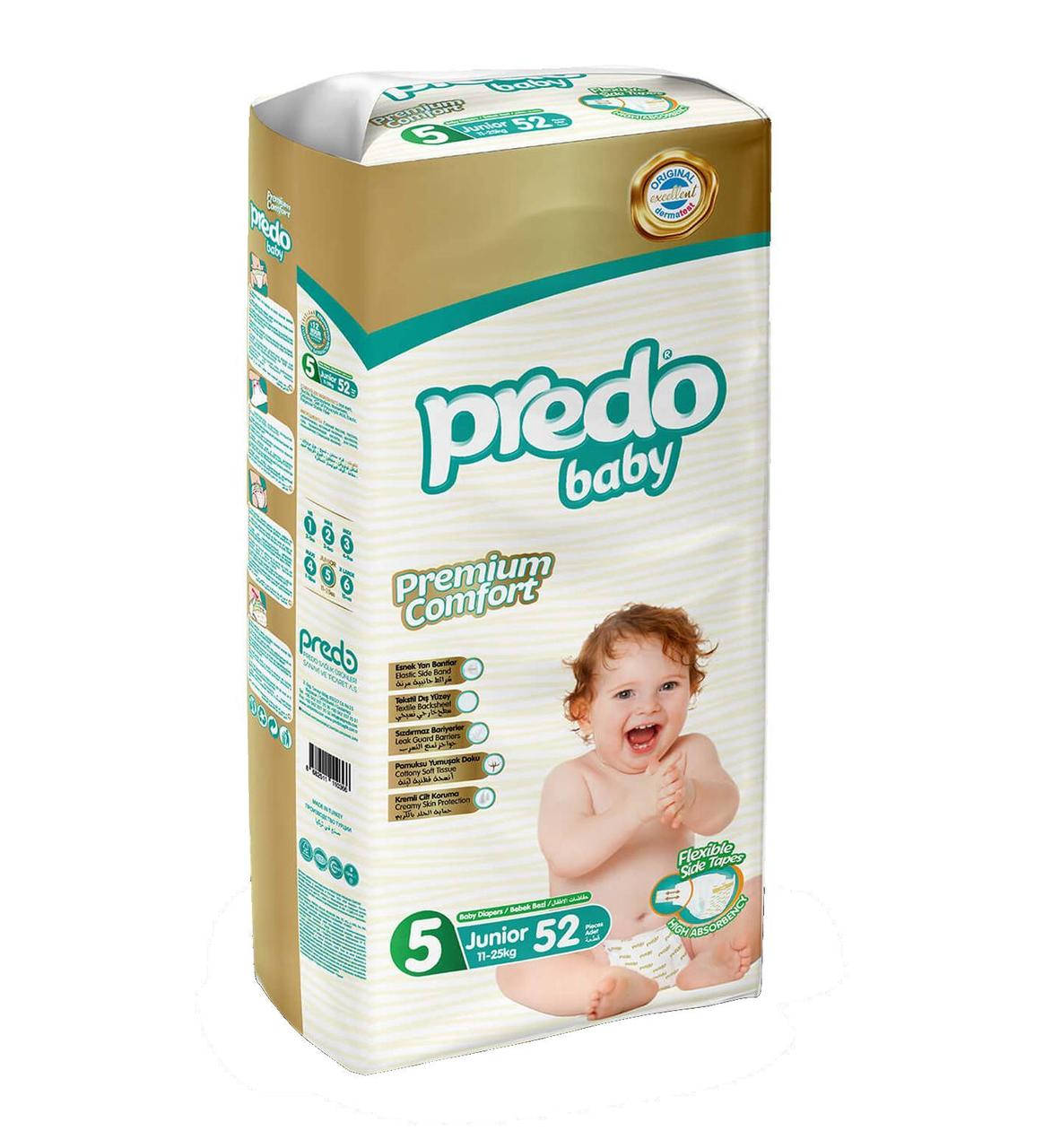 

Підгузники PREDO BABY Jumbo Junior №5 11 - 25 кг 48 шт
