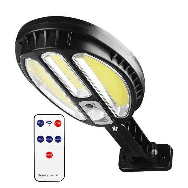 

Уличный фонарь - прожектор на солнечной батарее с пультом Solar Sensor Light HB-8188A