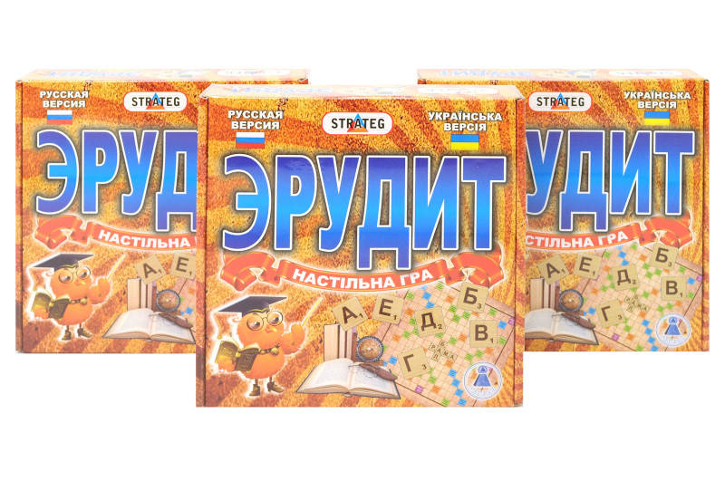

Настольная игра "Эрудит" 870 STRATEG