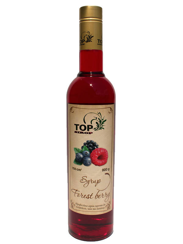 

Сироп Лесная ягода ТМ Top Sirop 900 гр