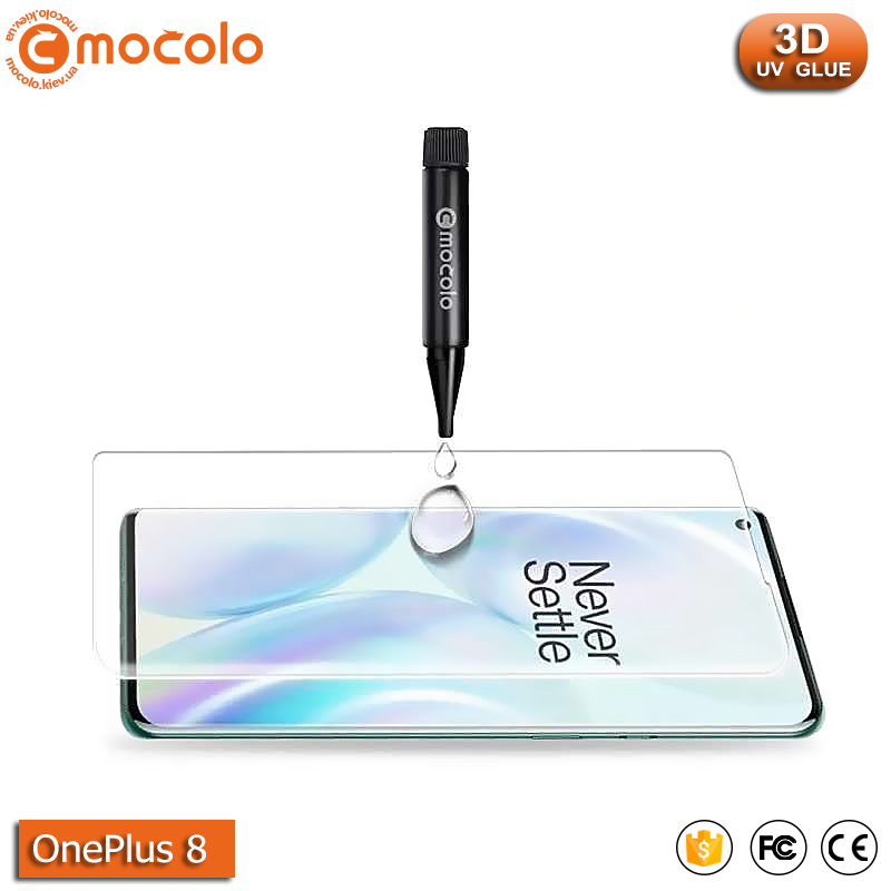 

Защитное стекло Mocolo OnePlus 8 Nano Optics UV Liquid Tempered Glass 3D (Clear)