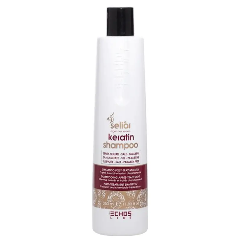 

Шампунь для волос с кератином Echosline Seliar Keratin Shampoo 1000 мл