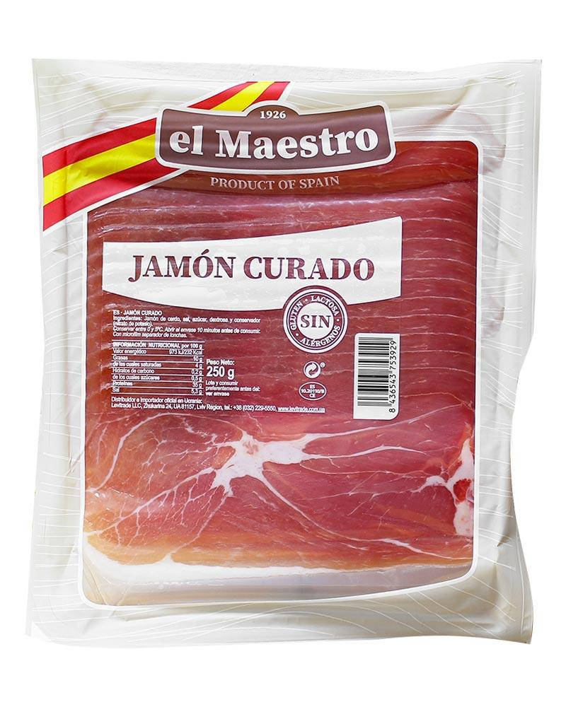 

Хамон нарезка Jamon Curado el Maestro, 250 г
