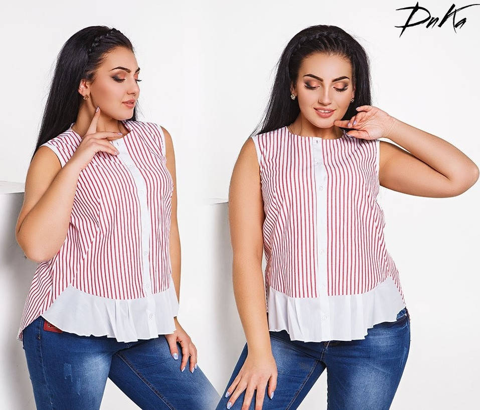 

Блузка в полоску, Разные цвета