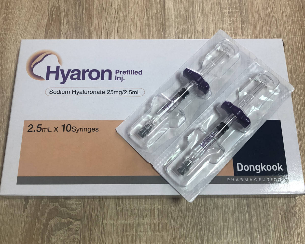 

Гиалуроновый биоревитализант Hyaron (Хуарон) (1*2,5 ml)