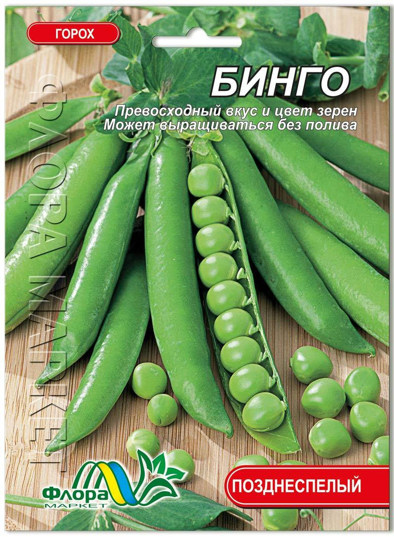 

Семена горох Бинго 10г. Флора маркет 20 г.