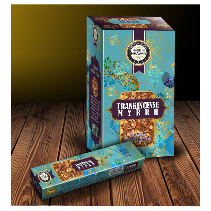 

Благовония Made In Heaven Frankincense Myrrh Ладан Мирра 15 грамм
