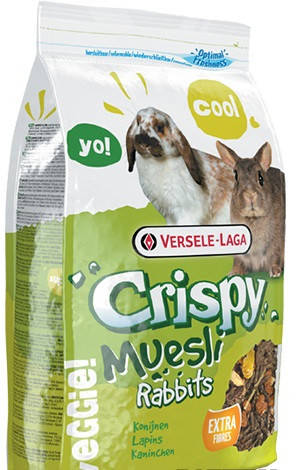 

Корм для карликовых кроликов Versele-Laga Crispy Muesli Cuni зерновая смесь 1 кг
