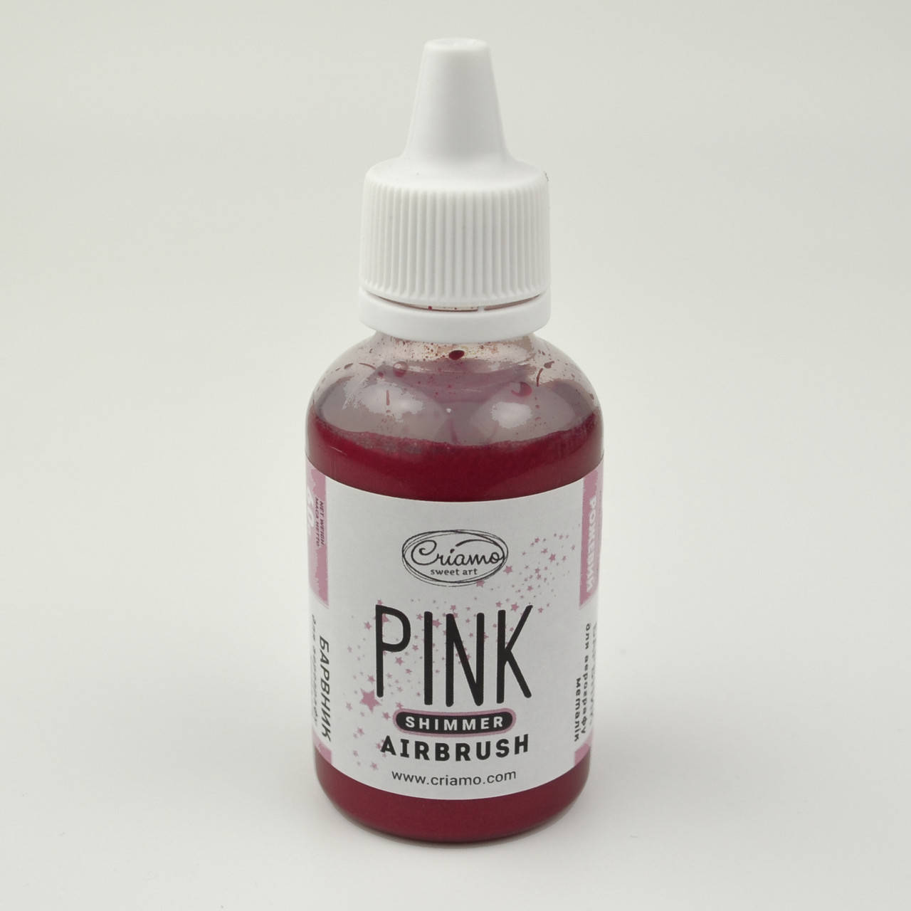 

Краска для аэрографа перламутровая Criamo Pink shimmer/Розовая 60 гр