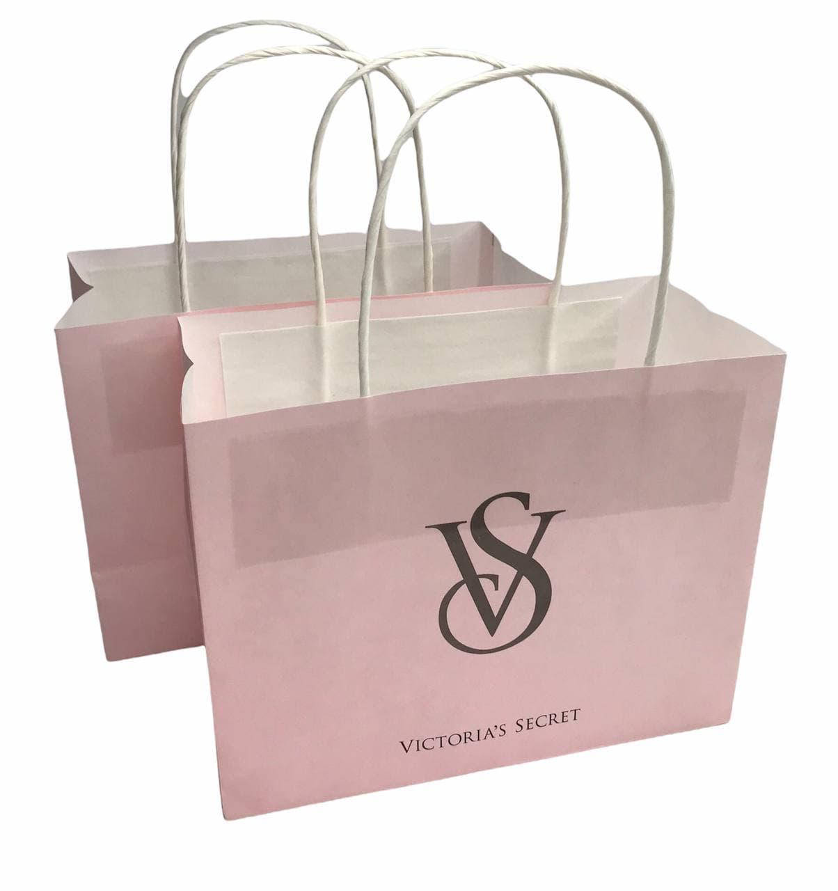 

Подарочный пакет Victoria's Secret 19.5х15х9 см, Розовый