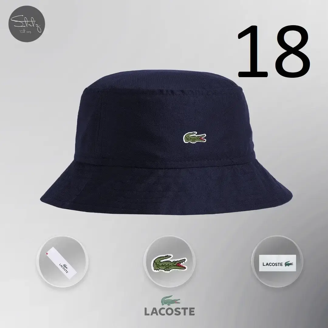 

Новенькая Мужская Панама Lacoste Летняя Синие Пляжные Панамки Мужские Лакосте