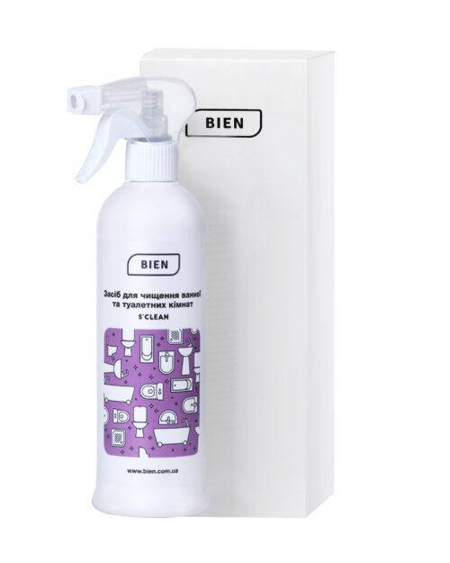 

Средство для чистки ванных и туалетных комнат S`Clean
