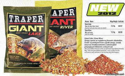 

Прикормка рыболовная Traper Giant River (2.5 кг.)