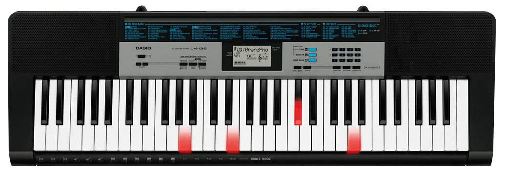 

Синтезатор Casio LK-136, Черный