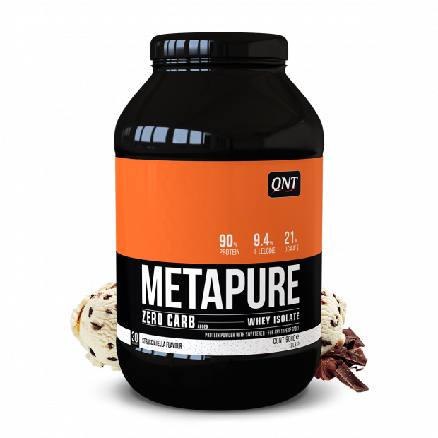 

Сывороточный протеин изолят QNT Metapure ZC Isolate (900 г) кюнт stracciatella