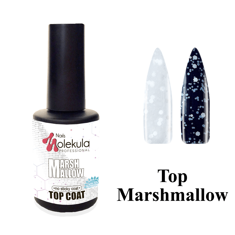 

Molekula Marshmallow Top No Sticky - топ с белыми точками без липкого слоя, 12 мл