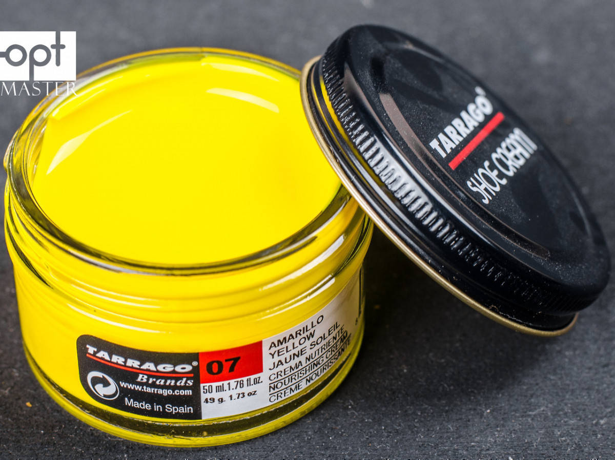 

Крем для обуви желтый Tarrago Shoe Cream, 50 мл, TCT31 (07)