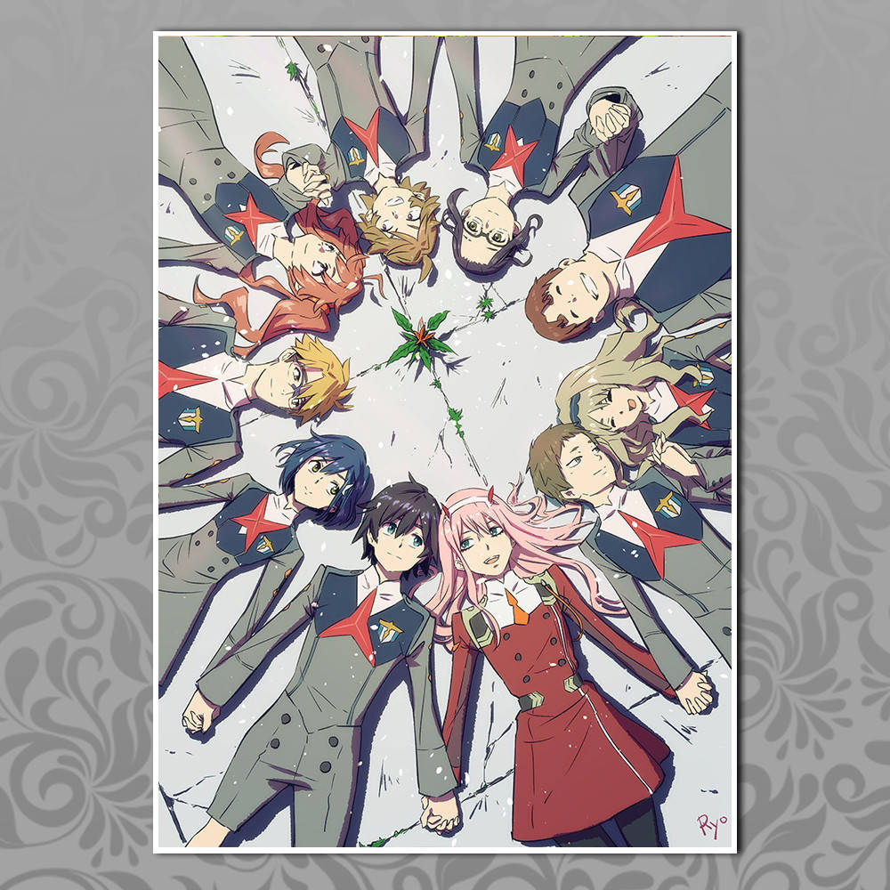 

Плакат Аниме Darling In Franxx 023