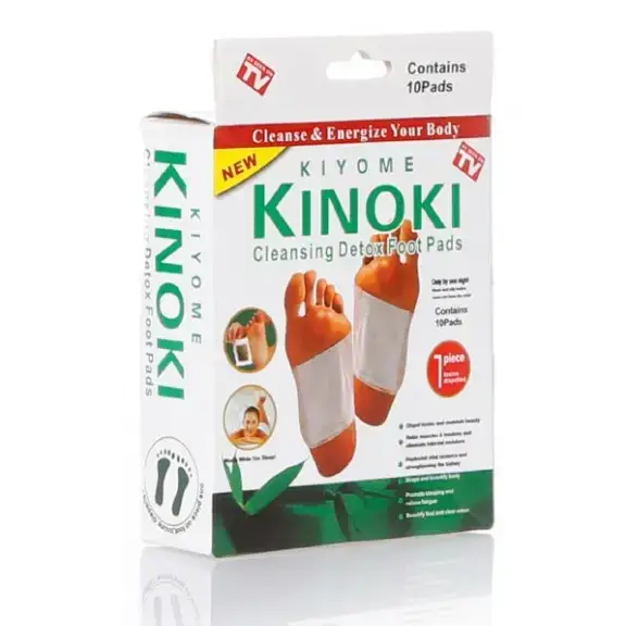 

Пластырь для выведения токсинов Kinoki, лечебный пластырь киноки, Kinoki detox