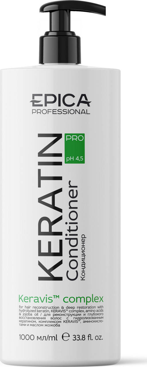 

EPICA KERATIN PRO Кондиціонер для реконструкції та глибокого відновлення волосся, 1000 мл