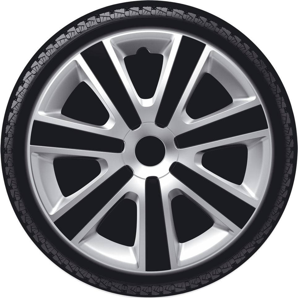 

R13 VR silver black Колпаки на колеса Р13