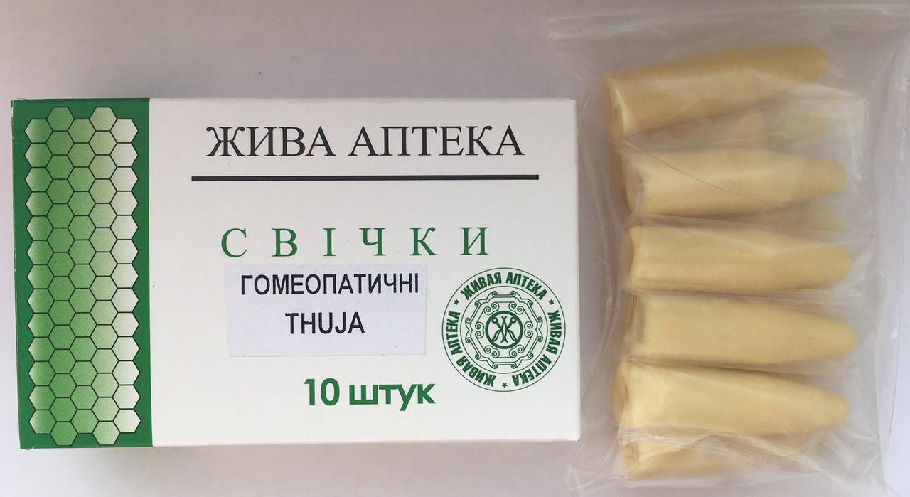 

Гомеопатические свечи Thuja