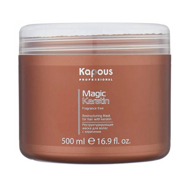 

Реструктурирующая маска с кератином Magic Keratin Mask Kapous, 500 мл
