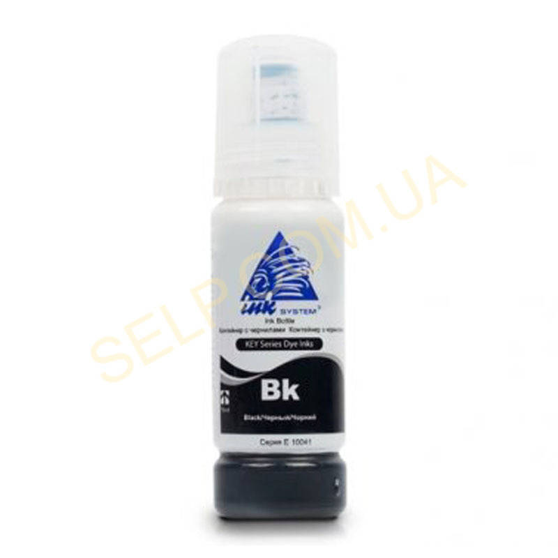 

Чорнило INKSYSTEM Black 70 мл світлостійке (безконтактне)